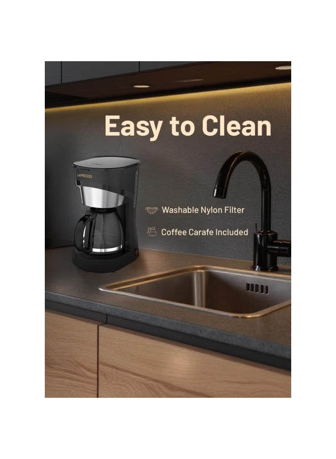 LePresso Drip Coffee Maker 1.5L with One-Touch Control, Keep Warm & Washable Filter - Image 3